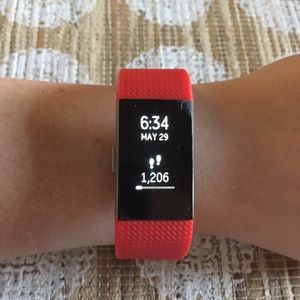 Fitbit Charge 2 Replacement Wristband Red